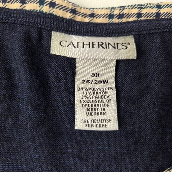 Womens Top Catherines Size 3X - Picture 2 of 3